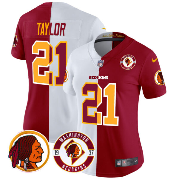 Women's Washington Redskins 2024 Vapor Limited Jersey - Est. 1937 Patch - All Stitched - Image 51