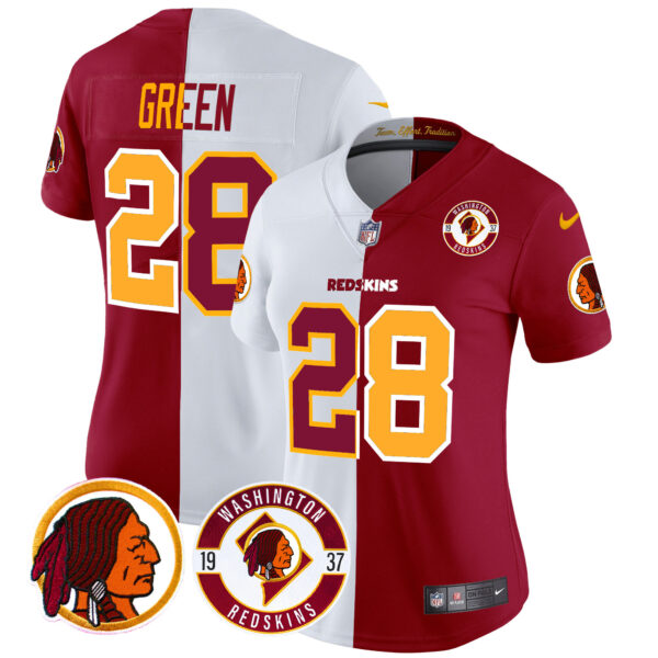 Women's Washington Redskins 2024 Vapor Limited Jersey - Est. 1937 Patch - All Stitched - Image 52