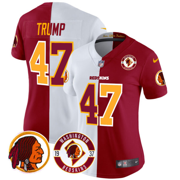 Women's Washington Redskins 2024 Vapor Limited Jersey - Est. 1937 Patch - All Stitched - Image 54