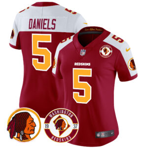 Women's Washington Redskins 2024 Vapor Limited Jersey - Est. 1937 Patch - All Stitched