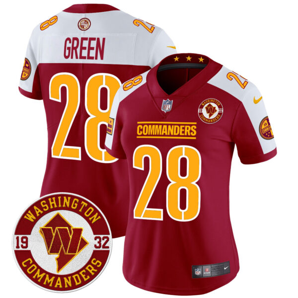Women's Washington Commanders 2024 Vapor Limited Jersey - Est. 1932 Patch - All Stitched - Image 7