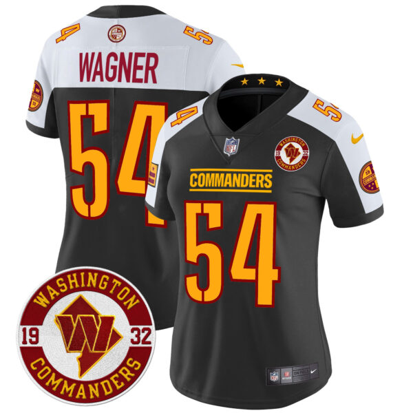 Women's Washington Commanders 2024 Vapor Limited Jersey - Est. 1932 Patch - All Stitched - Image 13