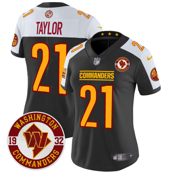 Women's Washington Commanders 2024 Vapor Limited Jersey - Est. 1932 Patch - All Stitched - Image 15