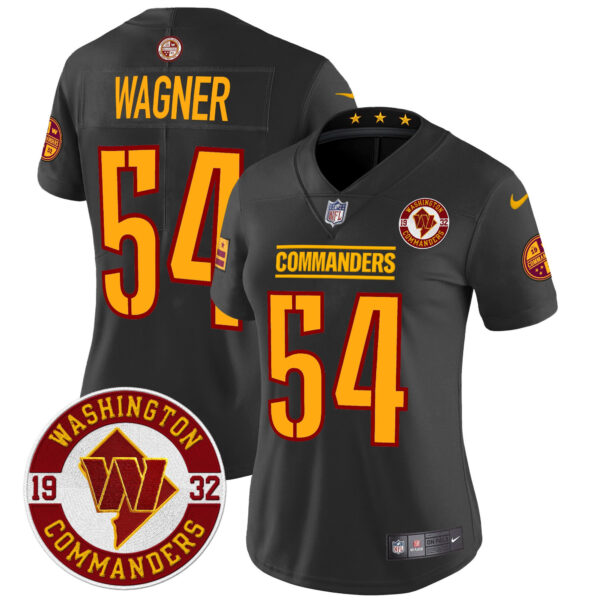 Women's Washington Commanders 2024 Vapor Limited Jersey - Est. 1932 Patch - All Stitched - Image 22