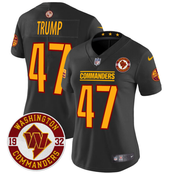 Women's Washington Commanders 2024 Vapor Limited Jersey - Est. 1932 Patch - All Stitched - Image 27