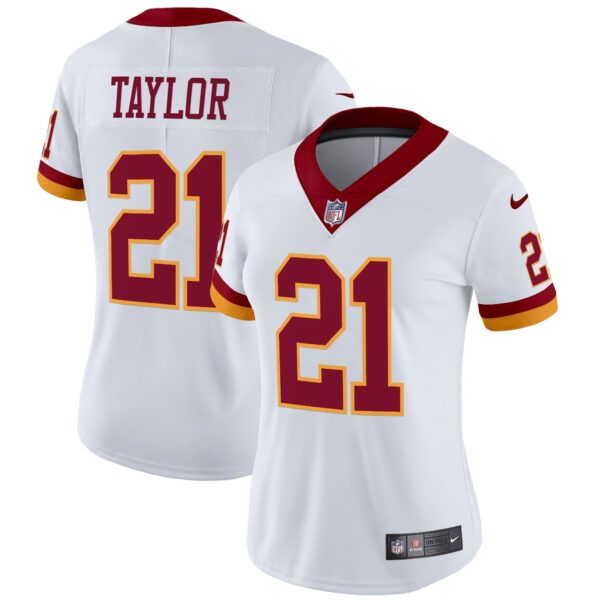 Women's Washington Redskins Throwback Vapor Limited Jersey - All Stitched - Image 7