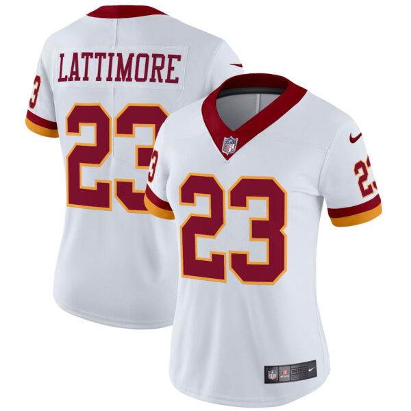 Women's Washington Redskins Throwback Vapor Limited Jersey - All Stitched - Image 9