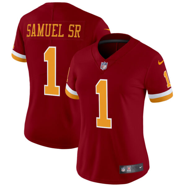 Women's Washington Redskins Throwback Vapor Limited Jersey - All Stitched - Image 20