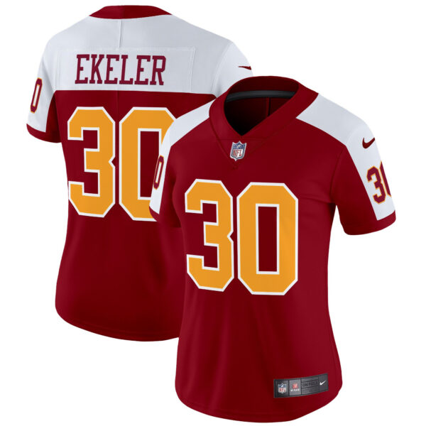 Women's Washington Redskins Throwback Vapor Limited Jersey - All Stitched - Image 24