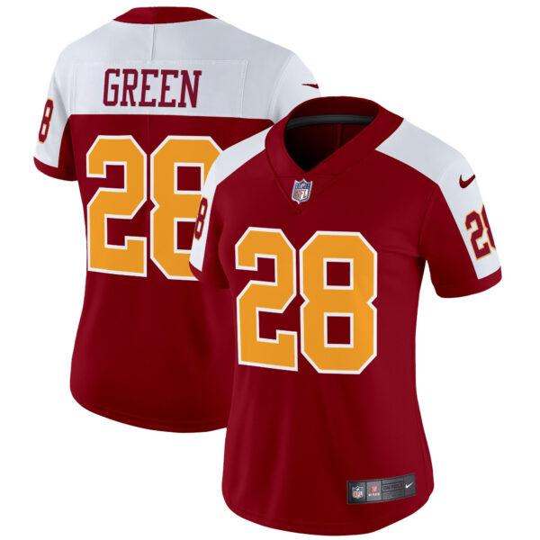 Women's Washington Redskins Throwback Vapor Limited Jersey - All Stitched - Image 28