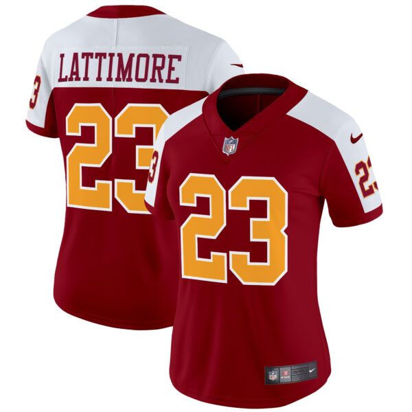 Women's Washington Redskins Throwback Vapor Limited Jersey - All Stitched - Image 29