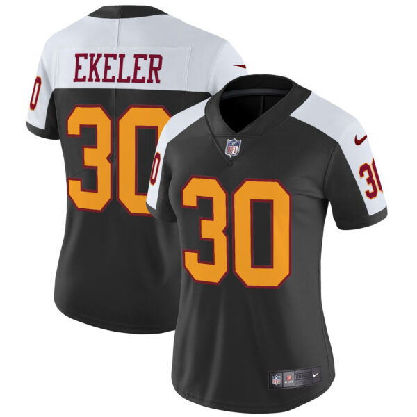Women's Washington Redskins Throwback Vapor Limited Jersey - All Stitched - Image 34