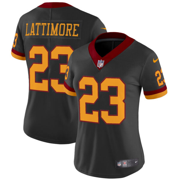 Women's Washington Redskins Throwback Vapor Limited Jersey - All Stitched - Image 49